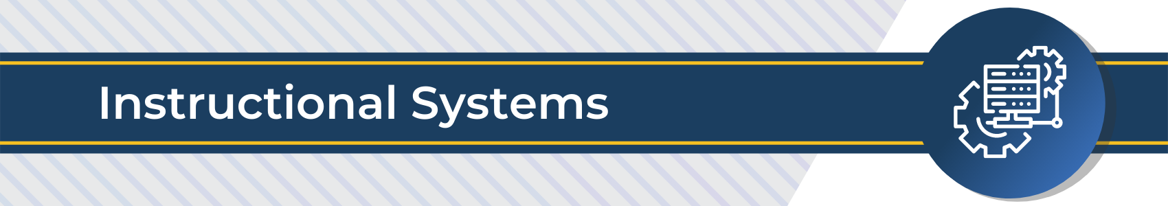 Instructional Systems banner